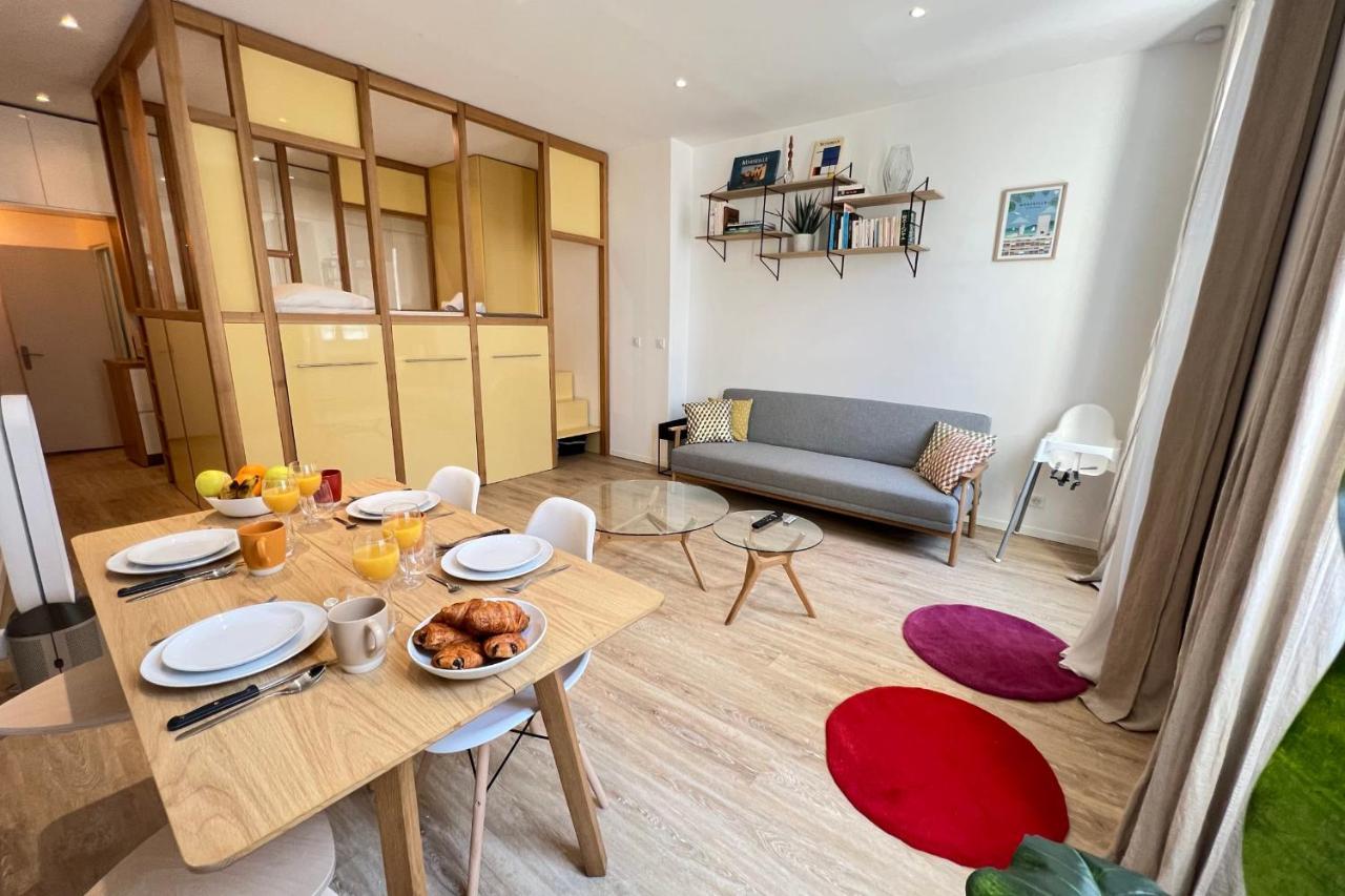 La Perle D'Endoume Wifi - Netflix Apartment Marseille Luaran gambar